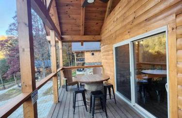 Group Friendly Cabin with Spa on the Deck near Tappan Lake in Ohio - Foto 43