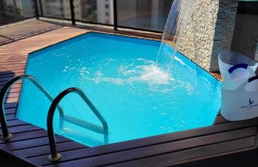 Morumbi, Apartamento Pub, SPA com hidromassagem, PISCINA Aquecida PRIVATIVA, LAREIRA, tudo que você precisa para descansar, trabalhar ou realizar aquela comemoração! Com total conforto e PRIVACIDADE! O Apt Nota 10 de SP! - Foto 72