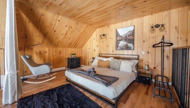 Sommet- Pet Friendly- Spa- SKI IN SKI OUT St-c me - Photo 4, Chambre