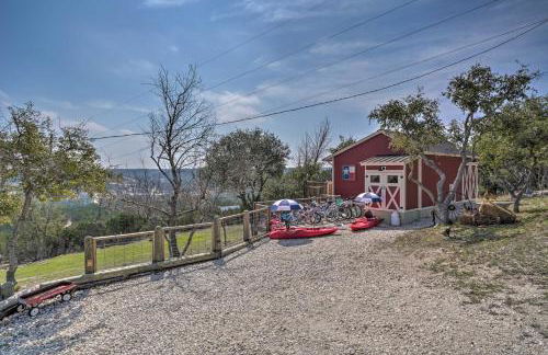 Kerrville Converted Barn Tiny Home with Kayaks! - Foto 24