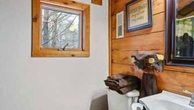 A Charming Cabin Pool Firepit Hot Tub-jacuzzi - Foto 2, Baño