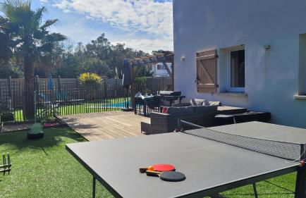 VILLA CASA KOKO 10 PERS piscine chauffée, pétanque, ping pong VIEUX-BOUCAU - Foto 8