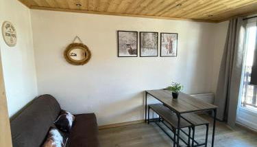 Risoul 1850 studio Résidence LesFlorins2 pour 4 pers avec accès direct sur les pistes - Foto 3