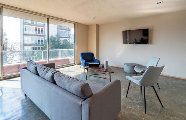 Polanco Flat - Laundry- Parking-elevator-sleeps 10 - Foto 10