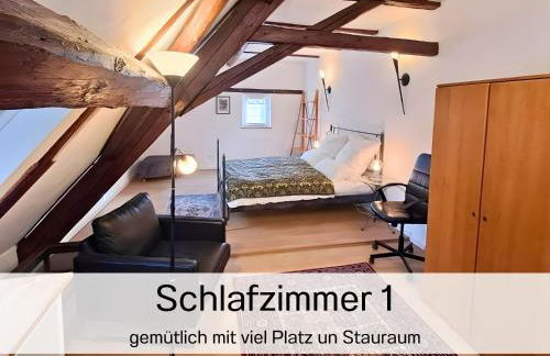 Ferienwohnungen Bernsdorfer Straße Chemnitz - zentrumsnah, teilweise mit Balkon oder Terrasse, große Parkanlage - ideal für Familien, Paare und Geschäftsleute - Foto 37