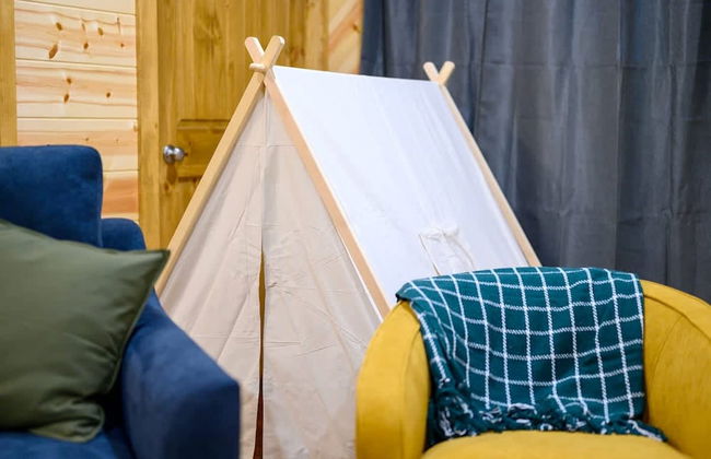 Massive Hochatown Lodge w spa Basketball More - Foto 26