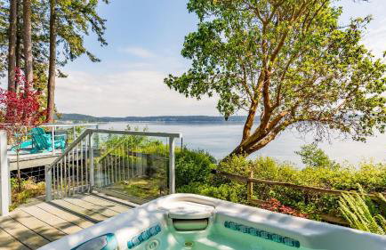 Whidbey Island Waterfront Home With Hot Tub & Sunset Views Saratoga Vista by Avantstay - Foto 58