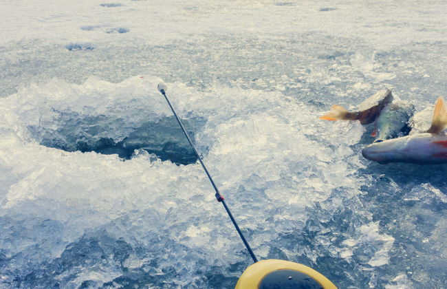 Snowshoeing & Ice Fishing - Photo 1