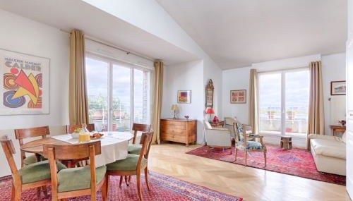 Trois pièces sur parc de la Villette Terrasse et vues - Foto 2