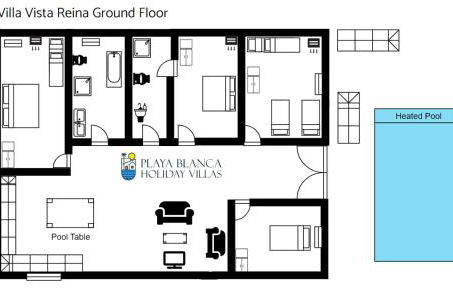 Villa Vista Reina - Luxury 6 Bedroom - Heated Pool- Views - Pool Table - Vista Lobos - Playa Blanca - Photo 52