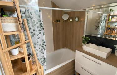 Duplex bohème et lumineux avec balcon, proche Lyon - Foto 8