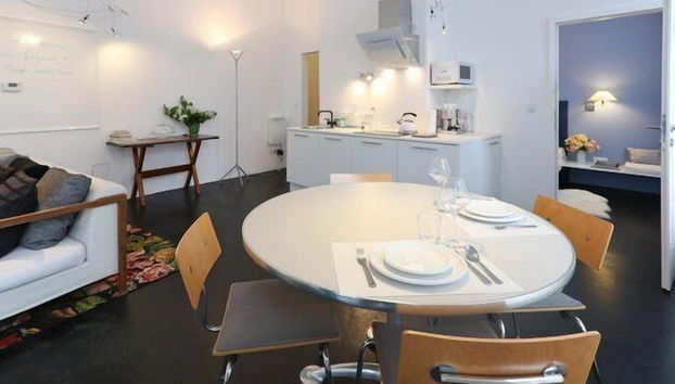 Essbereich im Zimmer