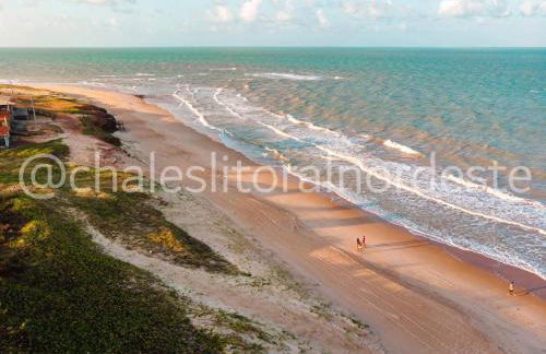Chalé com piscina privada vista mar-Zumbi-RN - Foto 20