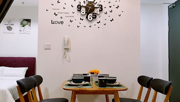 Essbereich im Zimmer