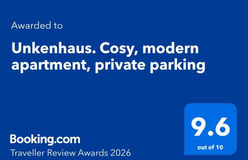 Unkenhaus. Cosy, modern apartment, private parking - Foto 15