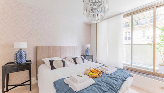 Cozy Apartment ac. Balcony - 1br/4p - Eiffel Tower - Foto 4, Habitación