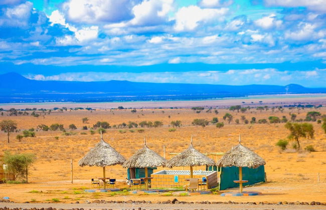 Amanya 1-bed Zebra Tent - Foto 31