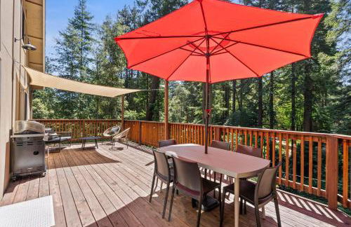 Redwood Oasis - Luxe Santa Cruz Cabin with Hot Tub - Foto 24
