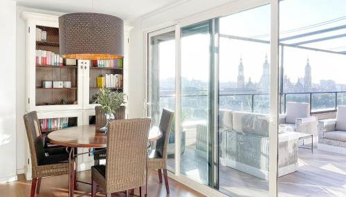 Ático mejores vistas al Pilar jacuzzi y garaje - Foto 4