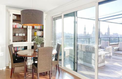 Ático mejores vistas al Pilar jacuzzi y garaje - Foto 4