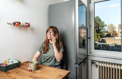 Großzügiges Industrie Design Apartment für bis zu 6 Personen, Nähe Messe und DUS, verkehrsgünstig - Familien, Gruppen und Firmen - Foto 30