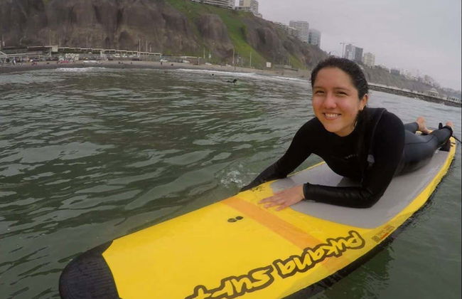 Curso de surf en Playa Makaha - Foto 1