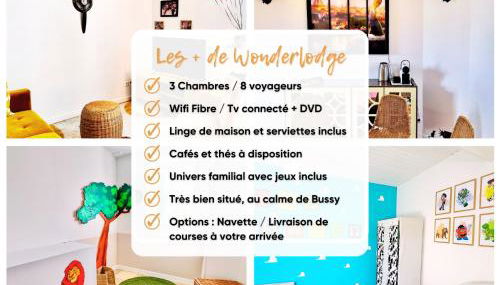 Maison Disney WonderLodge - Proche Paris et Parc Disney - 8 voyageurs - Foto 2