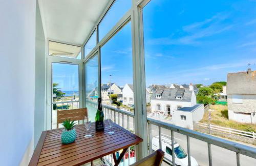 Le Phare Ouest - 80 m De La Mer - Vue Océan Sur Le Balcon - Entièrement Rénové - Internet Haut Débit - NOUVEAU - Foto 15