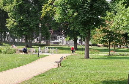 Wohnung Medicus, 3 ZKB, Balkon, Garten, nähe Stadtpark, ruhig - Foto 16
