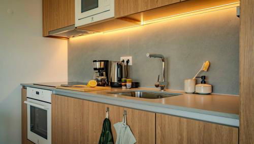 Brand new ocean view apartment by Barefoot Portugal - Foto 3, stove, toaster