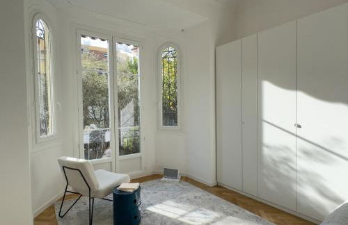 Nice Cote d'Azur jardin parking 6 pers luxe - Foto 11