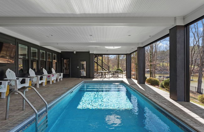 Luxury Lakefront Stay Private Dock, Indoor/outdoor Pool The Retreat - Foto 124