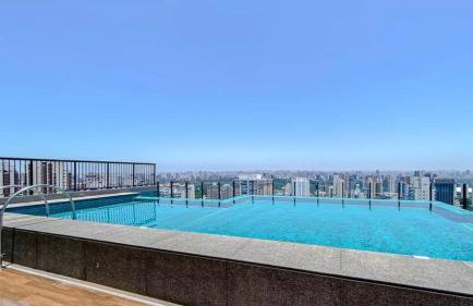 Estúdio Piscina Rooftop, WiFi 1GB, Metrô 600m - Foto 2