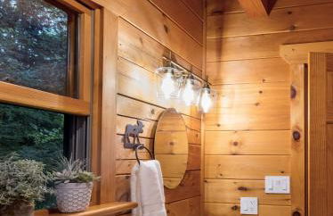 Waterfront Secluded Log Cabin - Foto 24