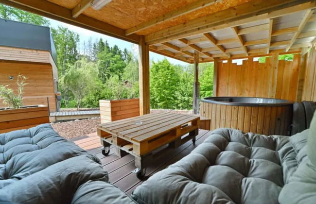 Ecological Holiday Home near Durbuy with Nordic Bath - Foto 12