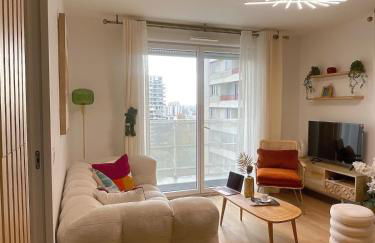 Ins apartment - 2 bedrooms - metro parking prive - Foto 1