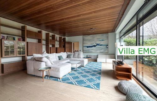 Ferienhaus Villa EMG Saerbeck nah Münster Riesenbeck Osnabrück mit Pool, Sauna, Garten für Familien Gruppen bis 23 Personen - Foto 2