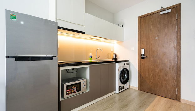 Fusion Riverside Apart Near Ben Thanh - Foto 3, Cocina privada