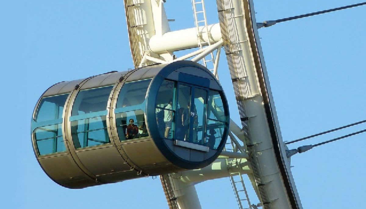 Cabine de la grande roue