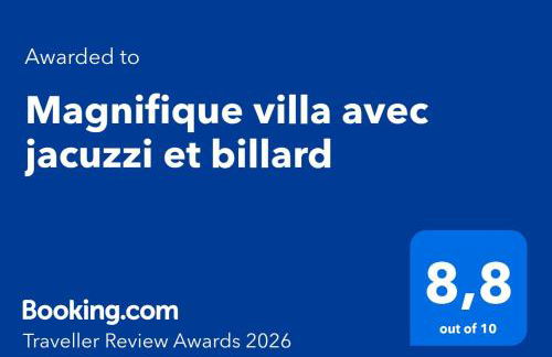 Magnifique villa avec piscine, jacuzzi et billard - Foto 2