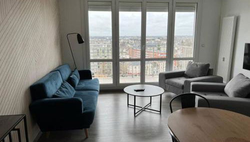 Une chambre privée bleu dans un appartement partagé - Foto 5