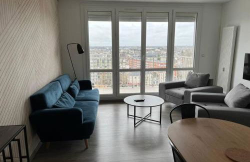 Une chambre privée bleu dans un appartement partagé - Foto 5