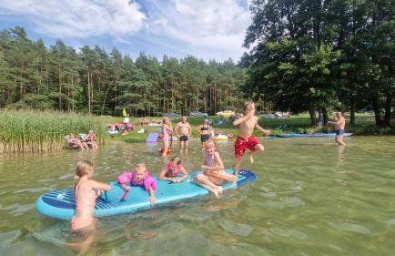 Domek Zacisze nad Zatoką przy jeziorze Komorze - Foto 12