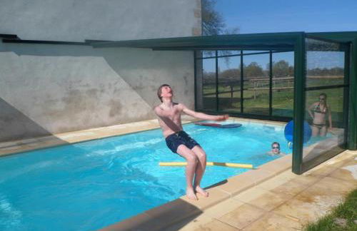 Séjour nature aux Chênes, gîte familial avec piscine partagée - FR-1-489-466 - Foto 24