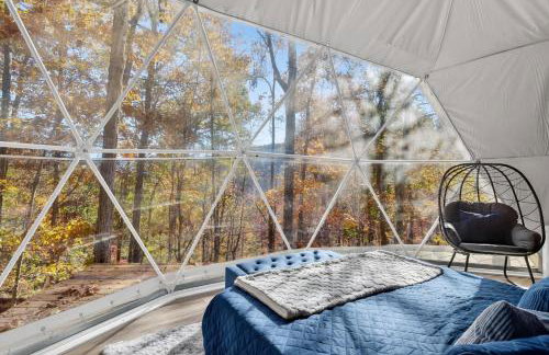 Glamping dome w fire pit & BBQ stargazing - Foto 25