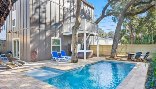 Downtown St Aug Home by Fountain of Youth Pool Spa by Beach Add Golf Cart - Foto 2