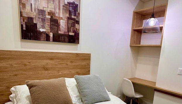 605-Estudio luminoso con balcón - Foto 5, Habitación