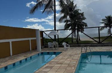 Apartamento pé na areia com piscinas em Guaibim - Foto 15