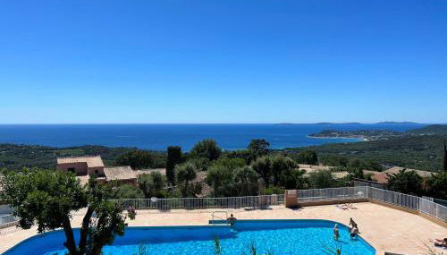 STUDIO POOL HOUSE 2 ETOILES VUE MER PANORAMIQUE AMAZING SEA VIEW WIFI LINGE LINEN INCLUS AIRCONDITIOn - Foto 3