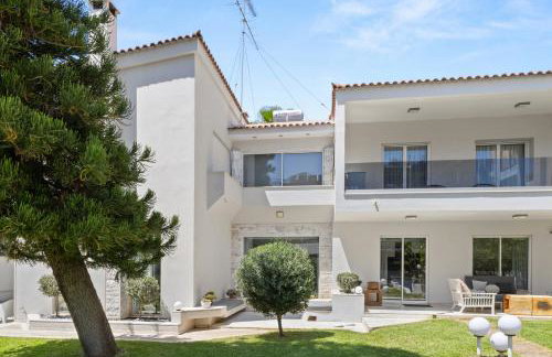 Luxury Villa with Pool, BBQ & Garden in Vouliagmeni - Foto 75